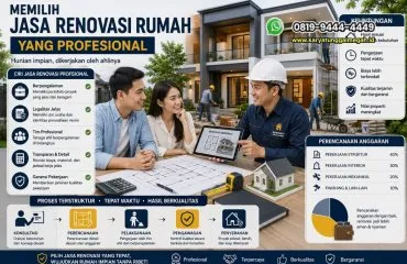 Memilih Jasa Renovasi Rumah yang Profesional